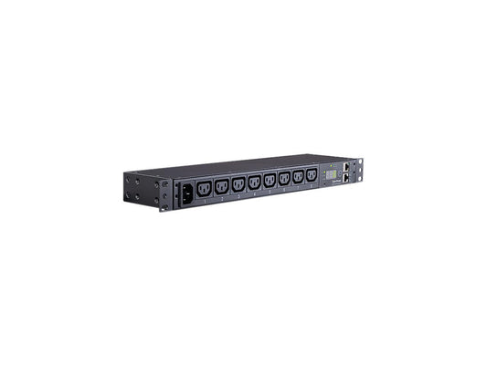 CyberPower Monitored PDU RM 1U PDU20MHVIEC8FNET 20A 8-Outlet