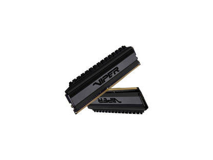 Patriot Viper 4 Blackout 16GB Kit (2 x 8GB) DDR4 3000MHz, CL16, AMD Compatible DIMM Memory PVB416G300C6K