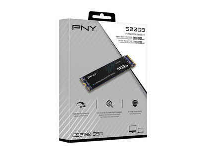PNY CS2130 M.2 NVMe Solid State Drive - M280CS2130-500-RB