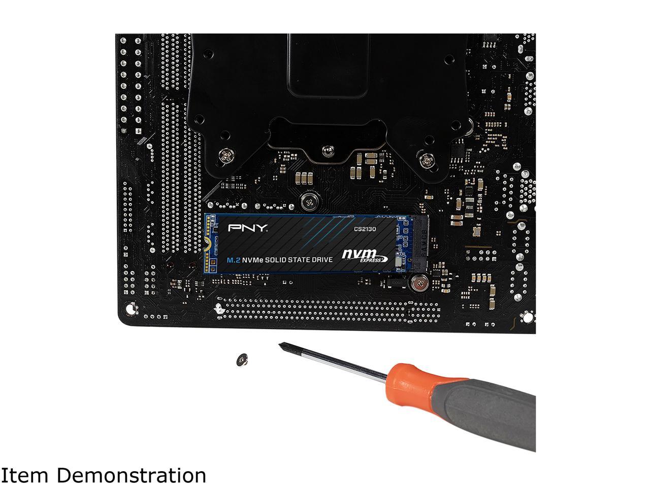 PNY CS2130 M.2 2280 2TB PCI-Express 3.0 x4, NVMe 1.3 3D NAND Internal Solid State Drive (SSD) M280CS2130-2TB-RB