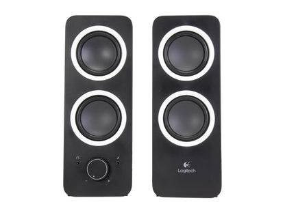 Logitech Z200 Stereo Speakers Logitech 2.0 Speaker System - Black