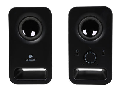 Logitech Z150 Multimedia Speakers Logitech Z150 2.0 Speaker System - Midnight Black