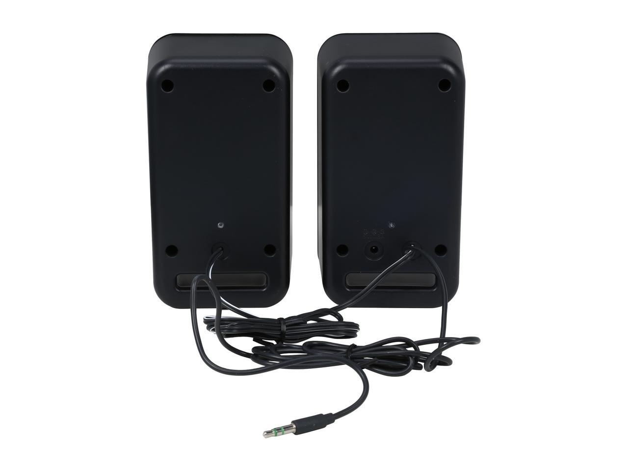 Logitech Z150 Multimedia Speakers Logitech Z150 2.0 Speaker System - Midnight Black