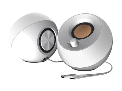 CREATIVE LABS Pebble Modern 2.0 USB Desktop Speakers - White