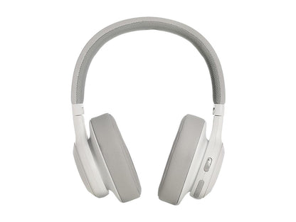 JBL E55BT Over-ear Wireless Headphones (White)