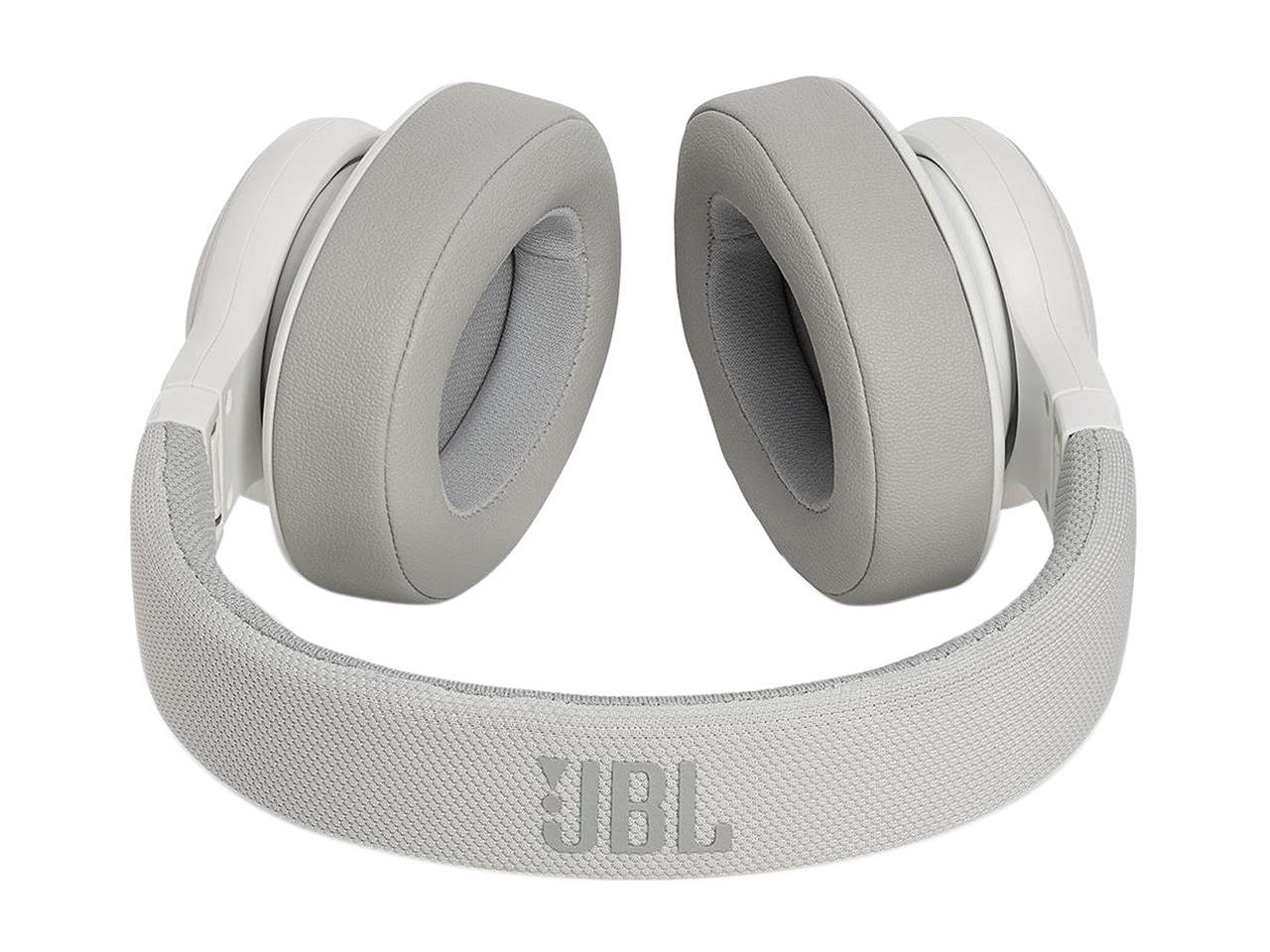 JBL E55BT Over-ear Wireless Headphones (White)