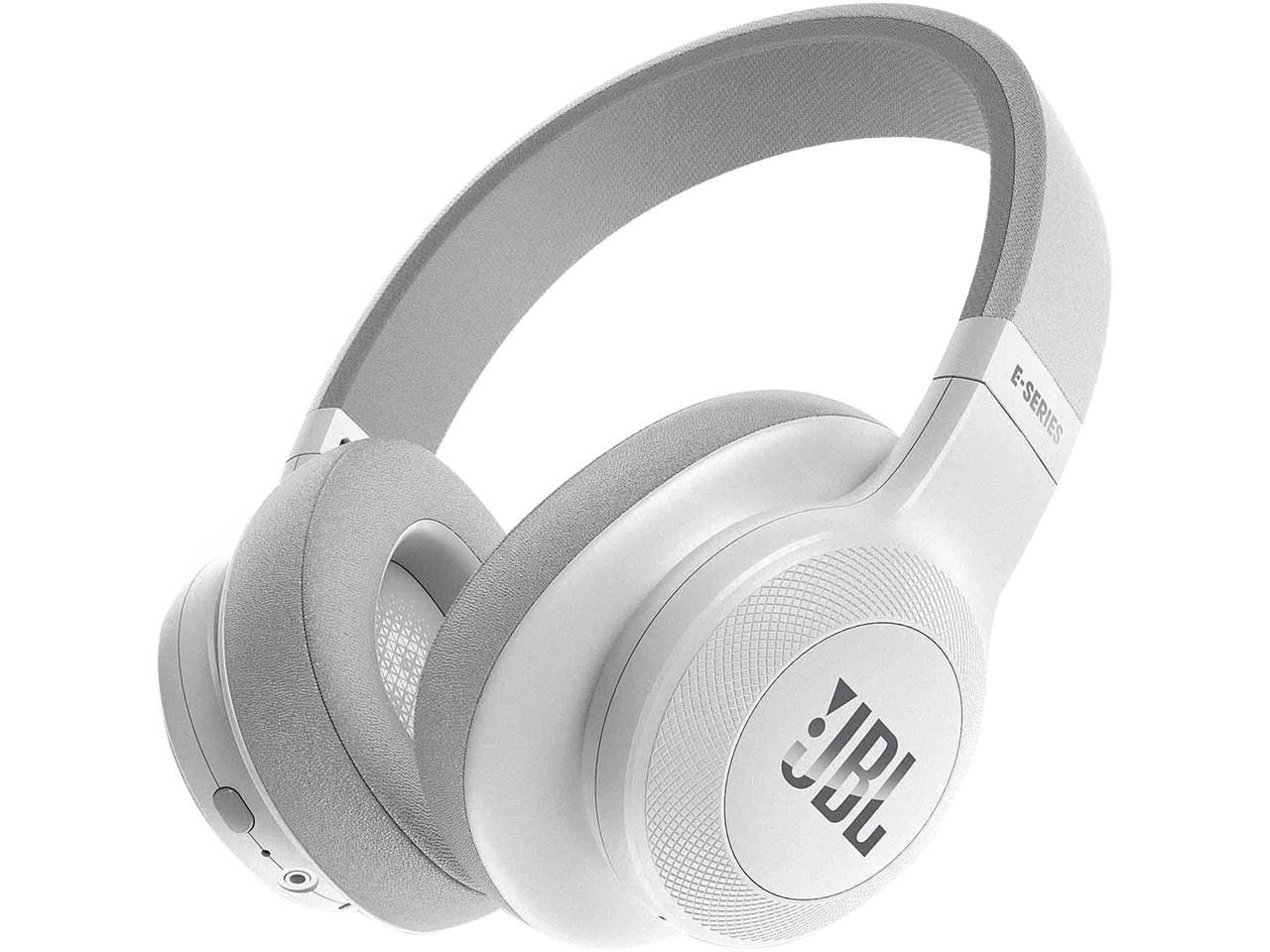 JBL E55BT Over-ear Wireless Headphones (White)