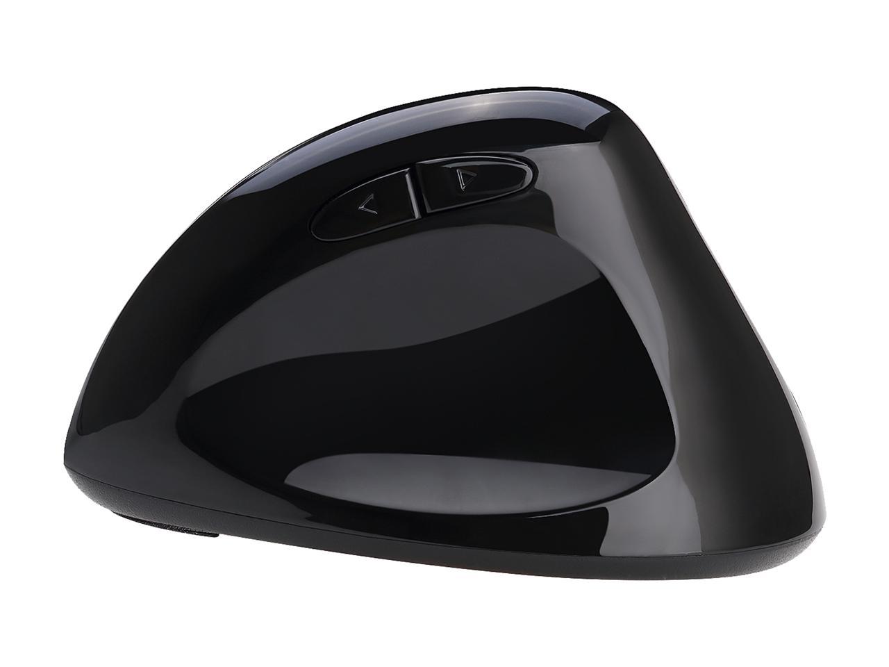 ADESSO IMOUSEE30 ADESSO 2.4GHZ RF WIRELESS VERTICAL ERGONOMIC MOUSE WITH PROGRAMMABLE DRIVER TO