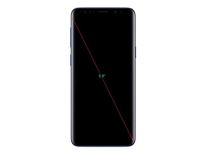 Samsung Galaxy S9 G960U 64GB Unlocked GSM 4G LTE Phone w/ 12MP Camera - Coral Blue