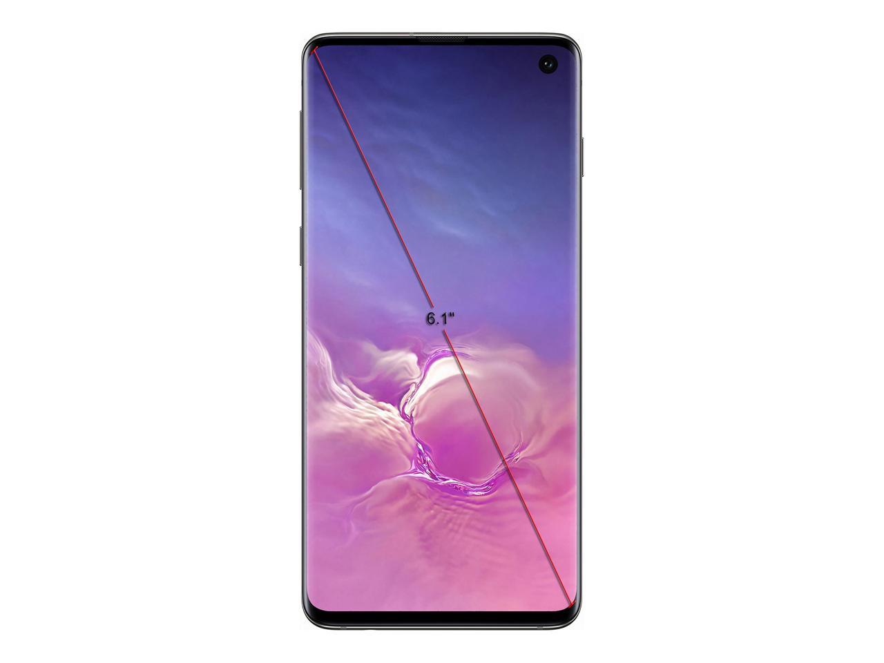 Samsung Galaxy S10 G973 128GB Unlocked GSM LTE Phone with Triple 12 MP + 12 MP + 16 MP Rear Camera - Prism Black (International Version)