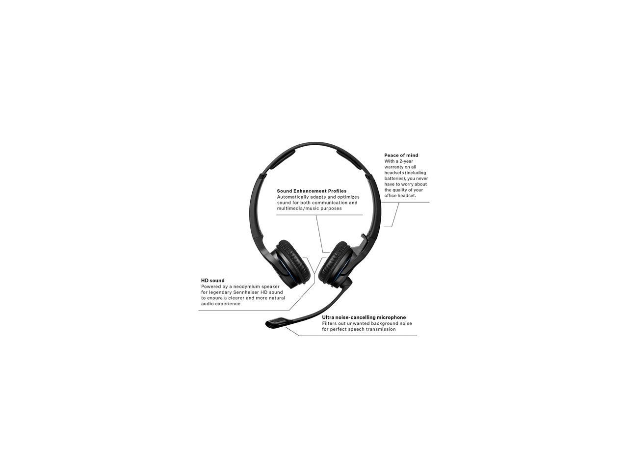 Sennheiser MB Pro 2 Premium Bluetooth Headset for Business