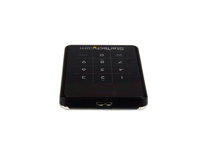 StarTech.COM S2510BU33PW USB 3 Encrypted HDD Enclosure