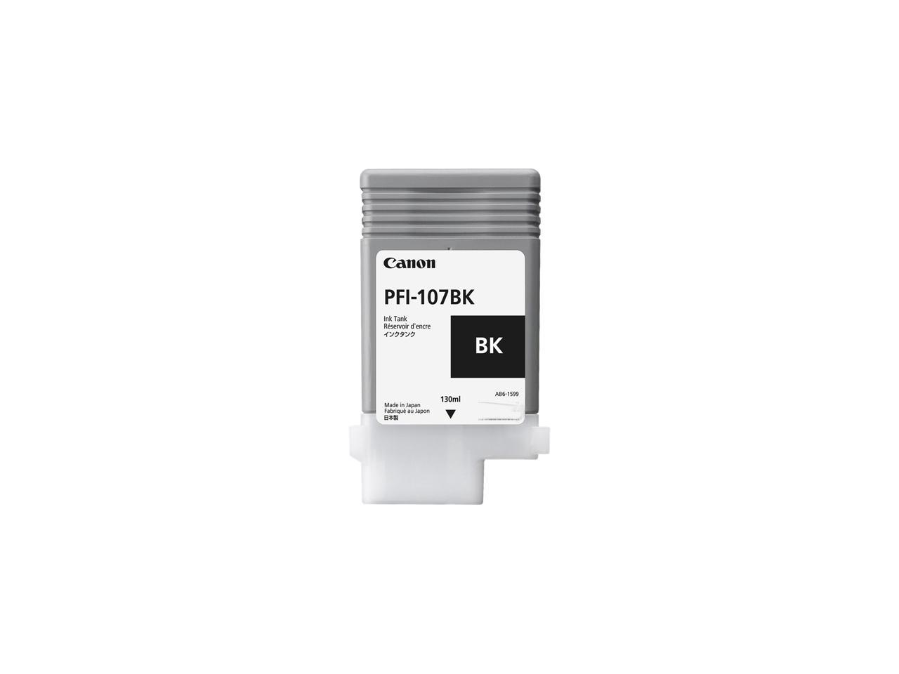 Canon PFI-107B Ink Cartridge - Black PFI-107BK Black Ink 130ml