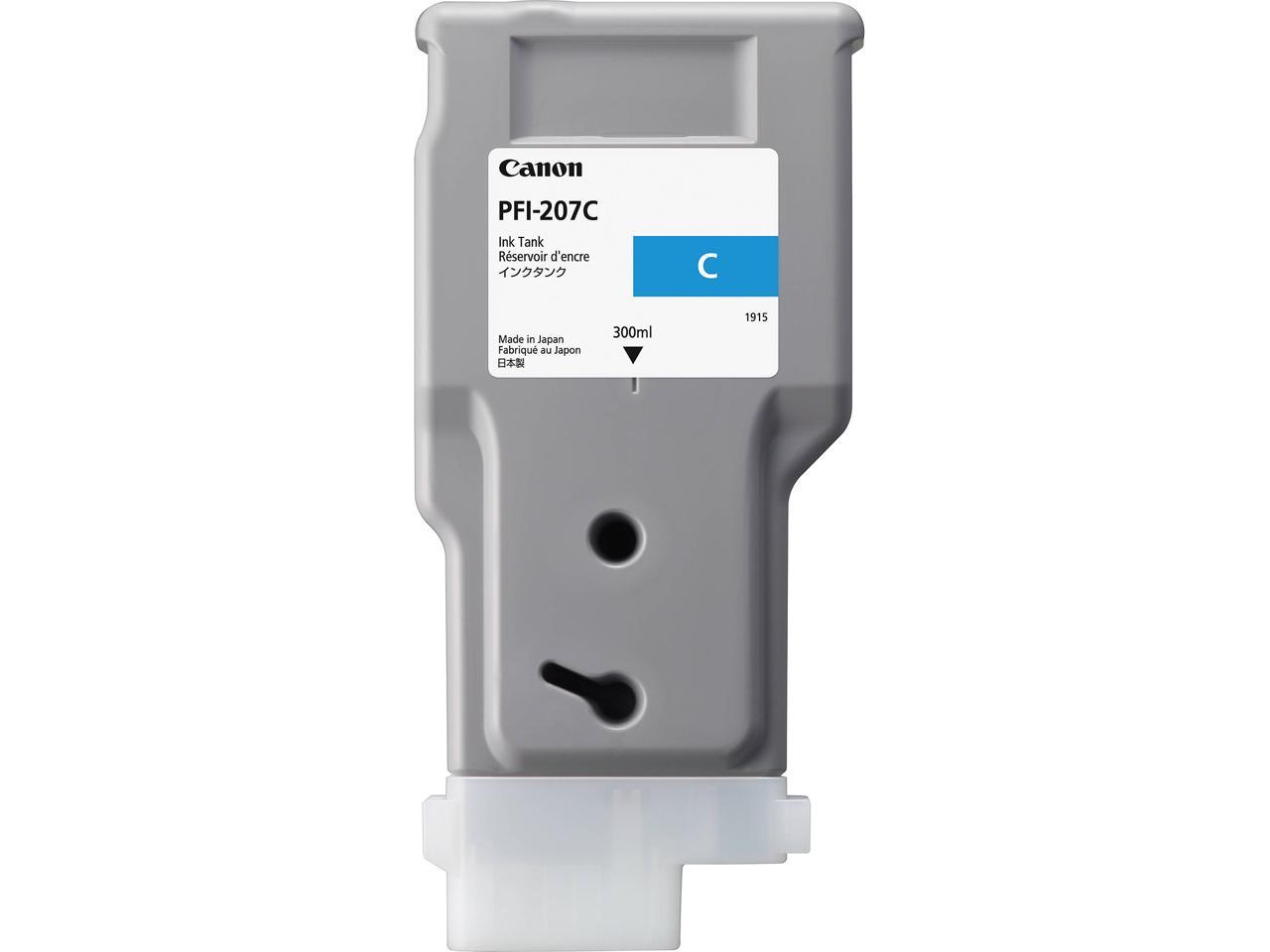 Canon PFI-207 Ink Cartridge - Cyan