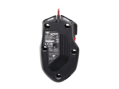 Patriot Viper V570 Full RGB Pro Laser Gaming Mouse, 12000 dpi Precision Sensor, 13 programmable macro Keys