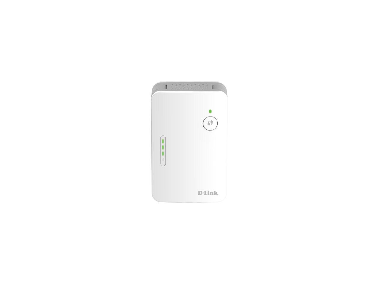 D-Link DAP-1620 IEEE 802.11ac 1.17 Gbit/s Wireless Range Extender - 2.40 GHz, 5 GHz - 1 x Network (RJ-45) - Ethernet, Fast Ethernet, Gigabit Ethernet - Wall Mountable