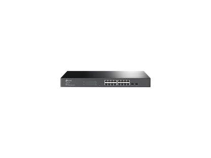 TP-LINK USA CORPORATION T1600G-18TS JETSTREAM16-PORT GIGABIT SMART SWITCH WITH 2 SFP SLOTS