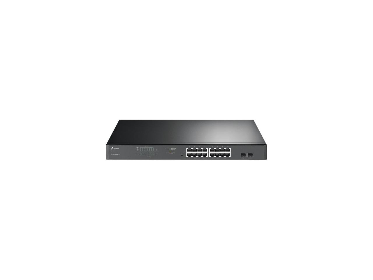 Tp-Link Jetstream 16-Port Gigabit Easy Smart Poe/Poe+ Switch