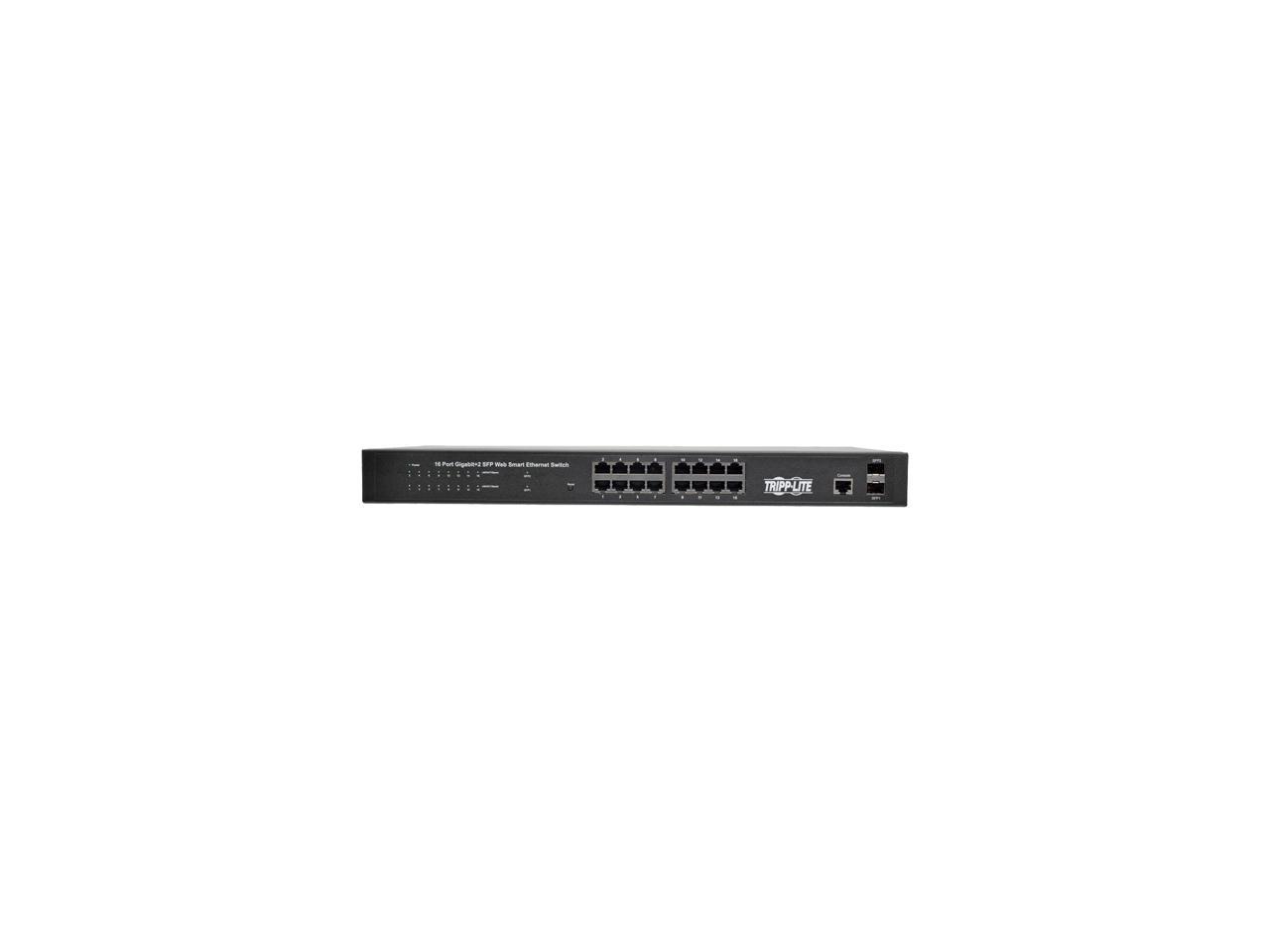 Tripp Lite 16-Port Gigabit Ethernet Switch L2 Managed SFP 10/100/1000Mbps