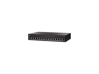 Cisco SG110-16 Ethernet Switch - 16 Ports - 1000Base-X - 2 Layer Supported