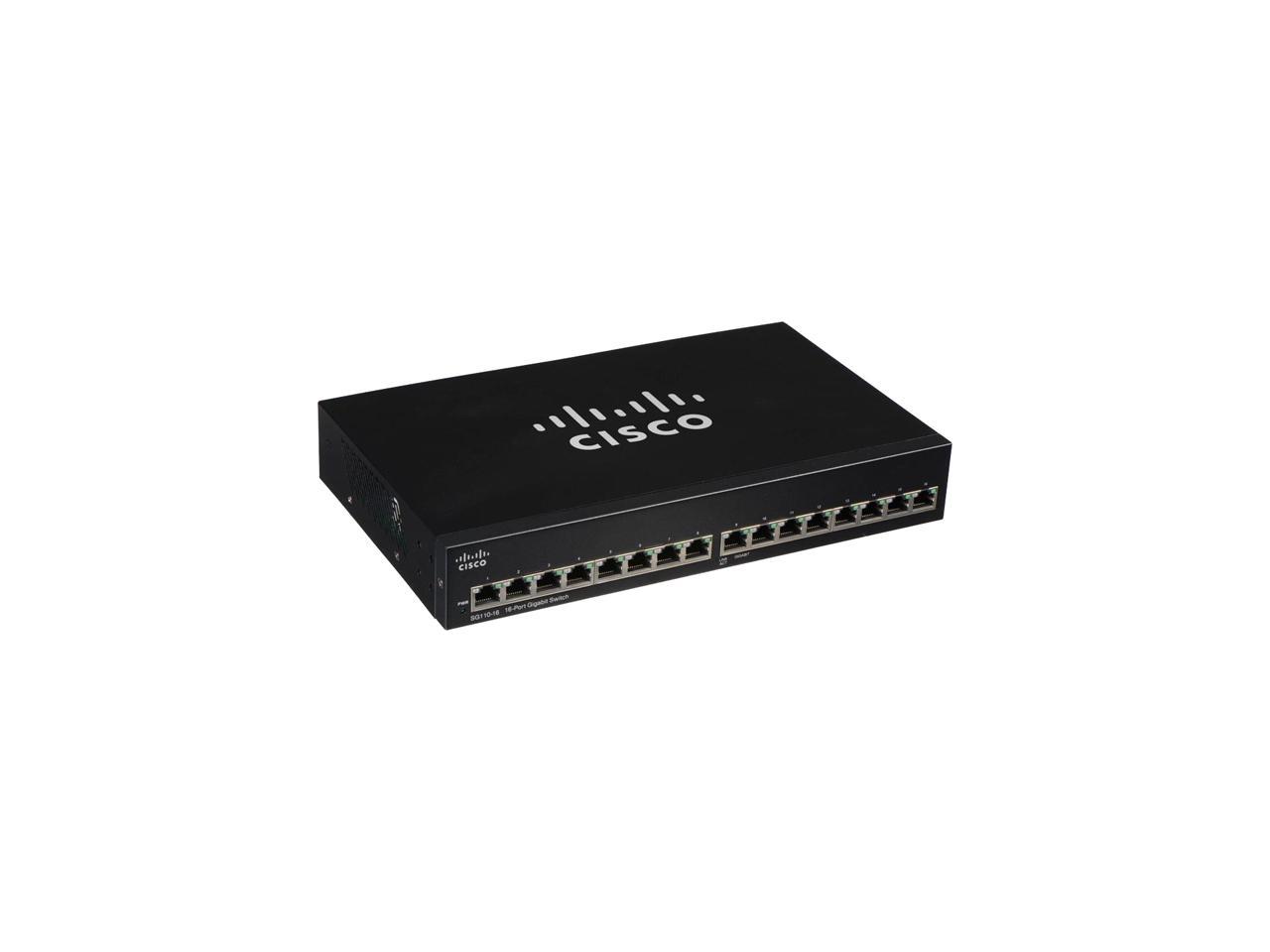 Cisco SG110-16 Ethernet Switch - 16 Ports - 1000Base-X - 2 Layer Supported