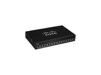Cisco SG110-16 Ethernet Switch - 16 Ports - 1000Base-X - 2 Layer Supported