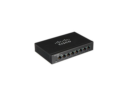Cisco SG110D-08 8 Port Unmanaged Ethernet Switch