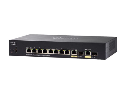 Cisco SG250-10P 10-Port Gigabit PoE Smart Switch