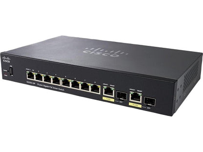 Cisco SG250-10P 10-Port Gigabit PoE Smart Switch