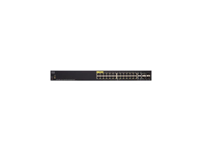 Cisco SG350-28MP 28-Port Gigabit PoE Managed Switch