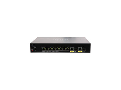 CISCO SYSTEMS SG350-10P-K9-NA SG350-10P 10-port GBT mng swt