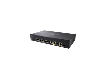 CISCO SYSTEMS SG350-10-K9-NA SG350-10 10-prt mgd switch