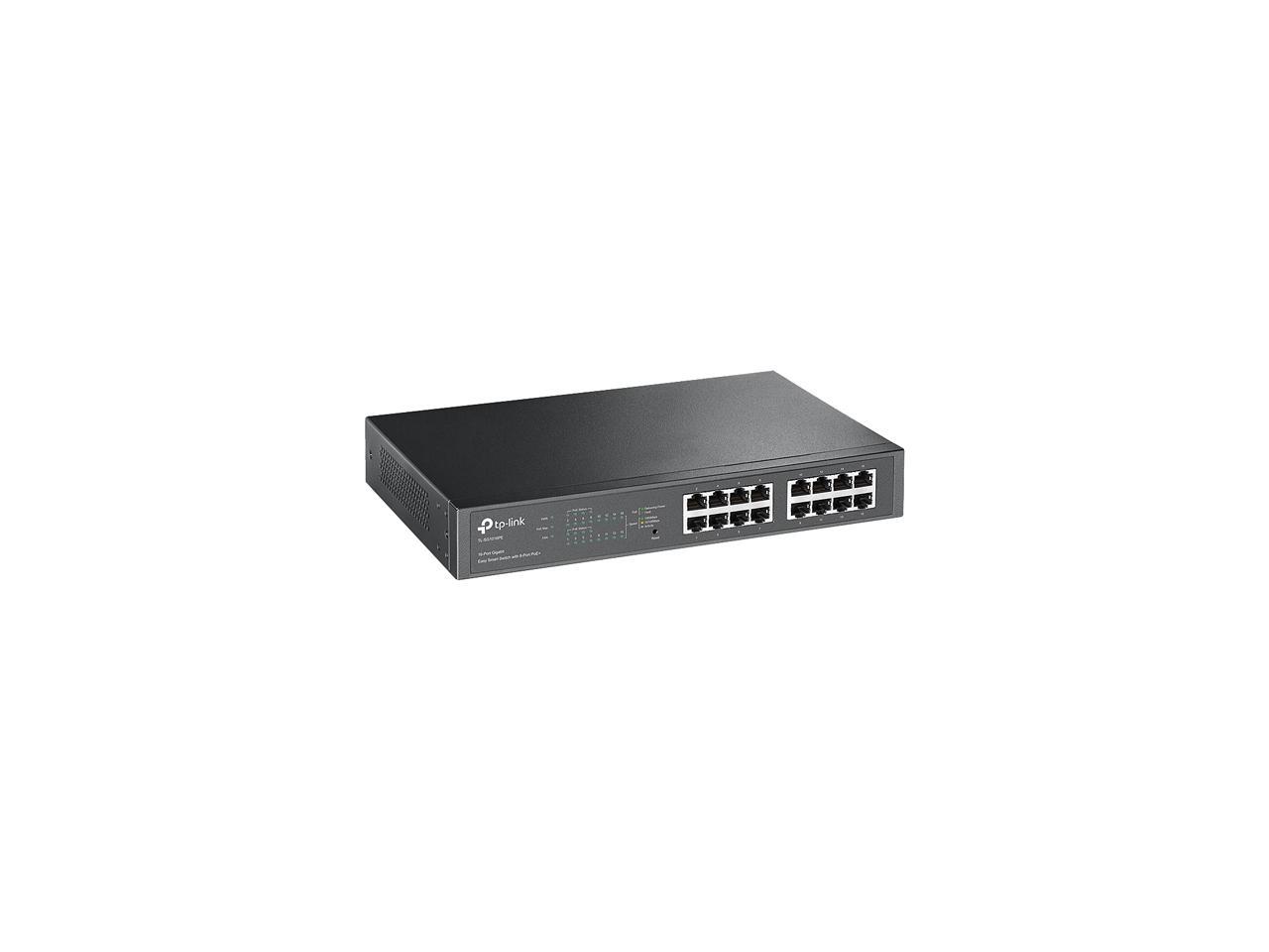 Tp-Link 16-Port Gigabit Easy Smart Poe Switch With 8-Port Poe+