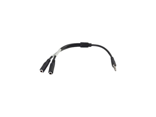 6IN 4PIN 3.5MM M TO DUAL