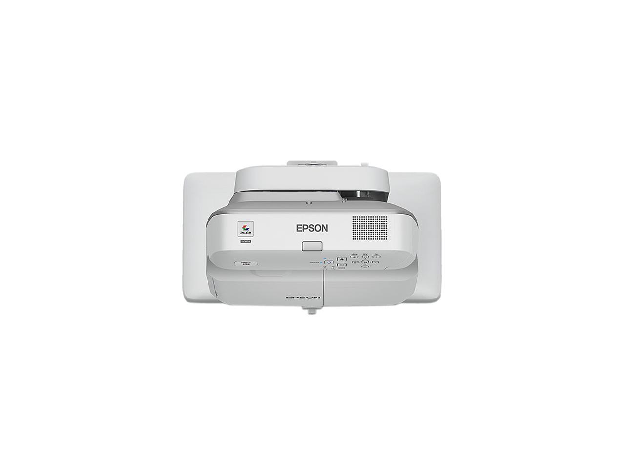 Epson PowerLite 675W WXGA 3LCD Ultra Short-throw Presentation Projector 3200 lumens, V11H745520