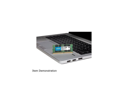 Crucial 16GB Kit (8GBx2) DDR4 2400 MT/S (PC4-19200) SR x8 SODIMM 260-Pin Memory - CT2K8G4SFS824A