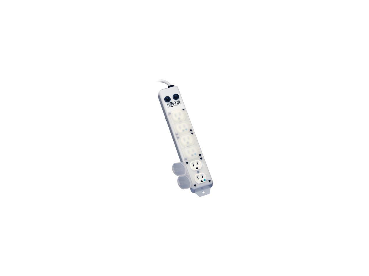 Tripp Lite Power Strip Medical Hospital Grade UL1363A 6-Outlet 15A 7 Feet Cord (PS-607-HG-OEM)