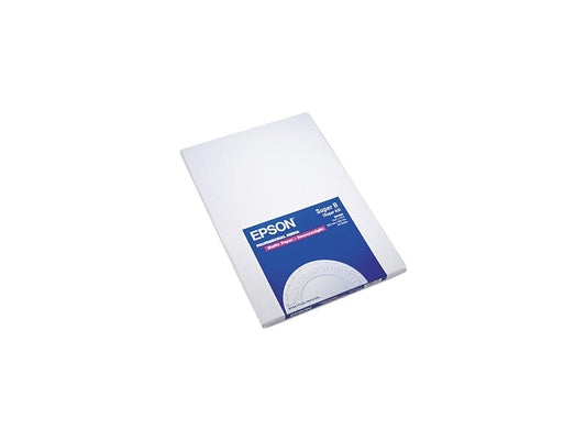 Epson S041263 Presentation Paper Super B - 13" x 19" - Matte - 97 Brightness - 50 / Pack - White