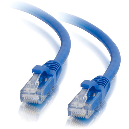 C2G 25ft Cat5e Ethernet Cable - Snagless Unshielded (UTP) - Blue