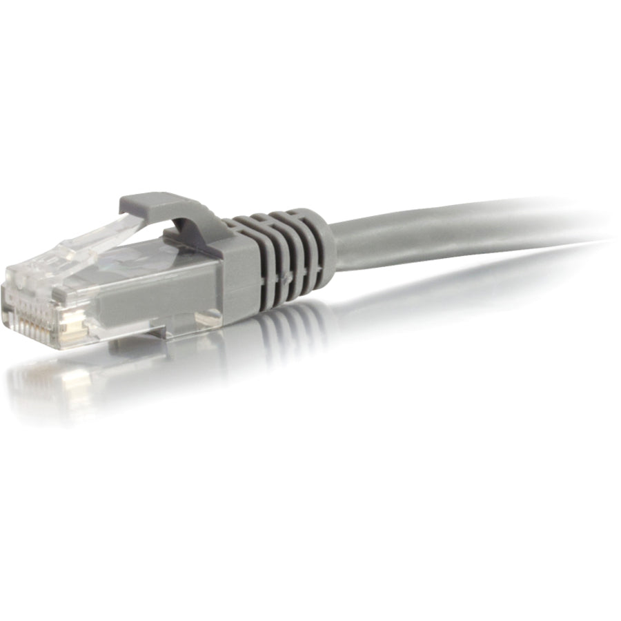 C2G 25ft Cat6 Ethernet Cable - Snagless Unshielded (UTP) - Gray