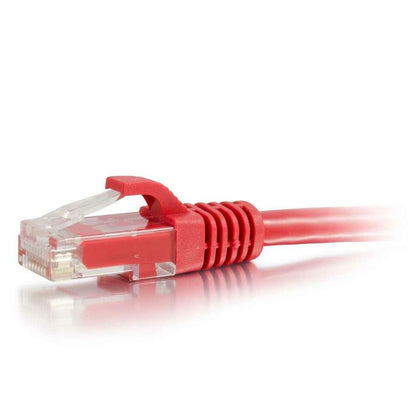 C2G-50ft Cat6 Snagless Unshielded (UTP) Network Patch Cable - Red
