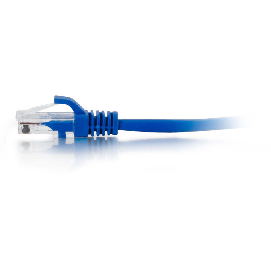 C2G 7ft Cat5e Ethernet Cable - Snagless Unshielded (UTP) - Blue