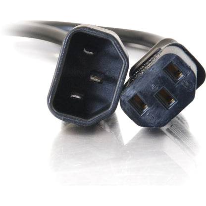 C2G 2ft 18 AWG Computer Power Extension Cord (IEC320C14 to IEC320C13)