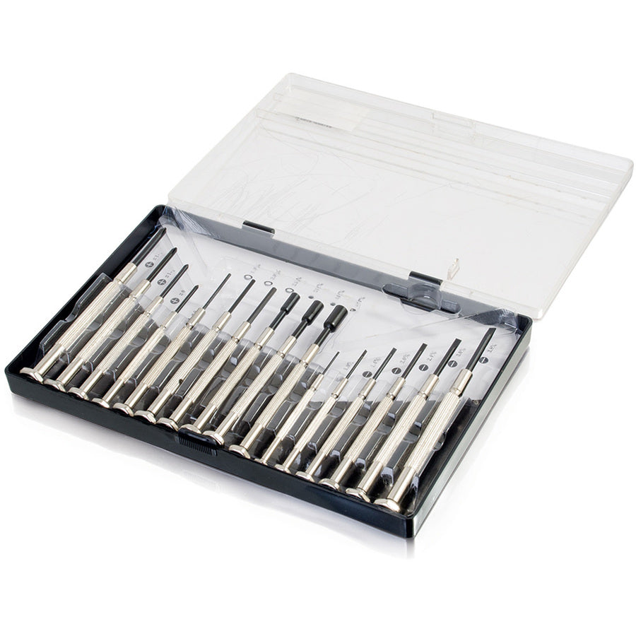 C2G 16pc Jeweler Screwdriver Set