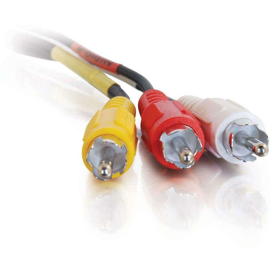 C2G 50ft Value Series Composite Video + Stereo Audio Cable
