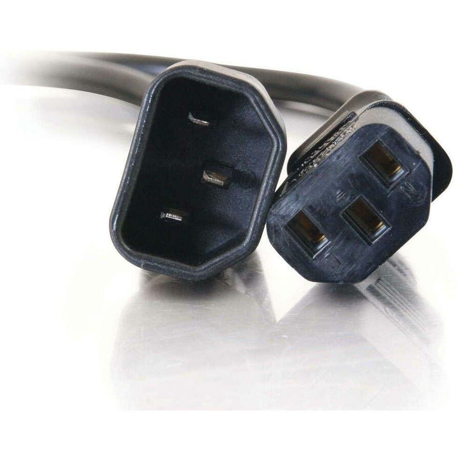 C2G 8ft 16 AWG 250 Volt Computer Power Extension Cord (IEC320C14 to IEC320C13)