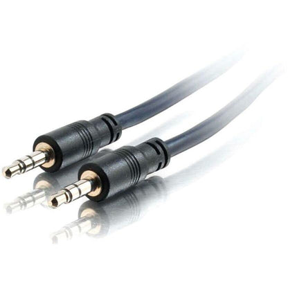 C2G 75ft Plenum-Rated 3.5mm Stereo Audio Cable with Low Profile Connectors