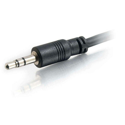 C2G 75ft 3.5mm Stereo Audio Cable With Low Profile Connectors M/M - In-Wall CMG-Rated