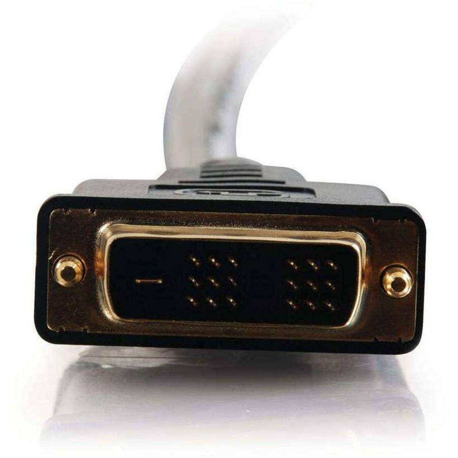 C2G 25ft Pro Series DVI-D Plenum M/M Single Link Digital Video Cable