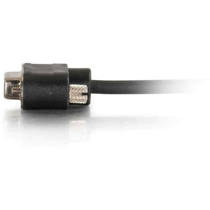 C2G 50ft Serial RS232 DB9 Null Modem Cable with Low Profile Connectors F/F - In-Wall CMG-Rated